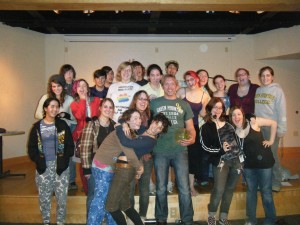 Green Mountain College's Sexpo Day with Reid Mihalko! Reid Mihalko with the enthusiastic students of Vermont's Green Mountain College!